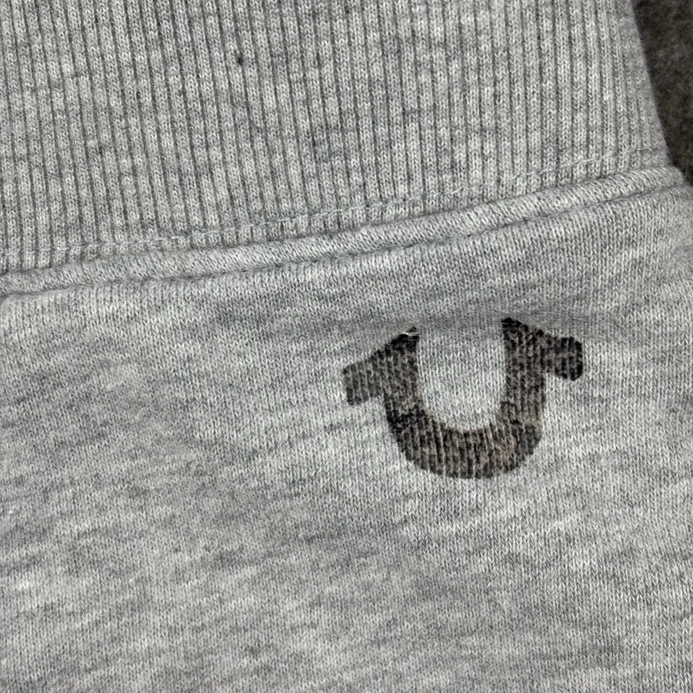 True Religion Kids 4‎ Sweatpants Joggers Gray Mesh Side Logo Sporty Adventurer